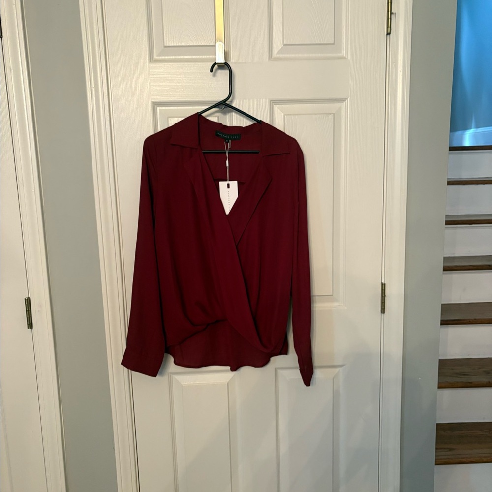 Endless Rose Deep Red Women's Blouse